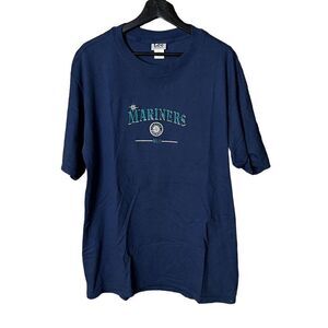 VTG Seattle Mariners Stitched Lee T Shirt Large